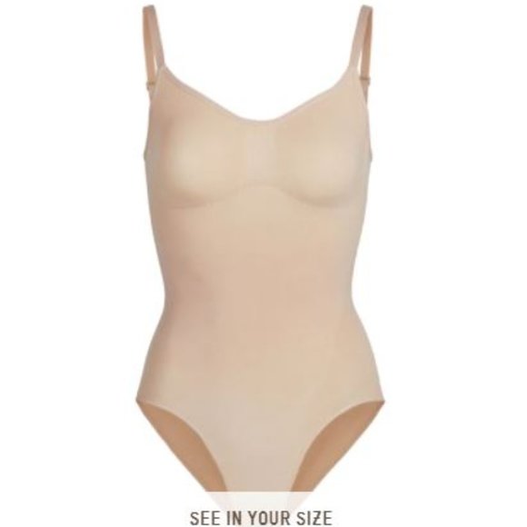 sculpting bodysuit skims